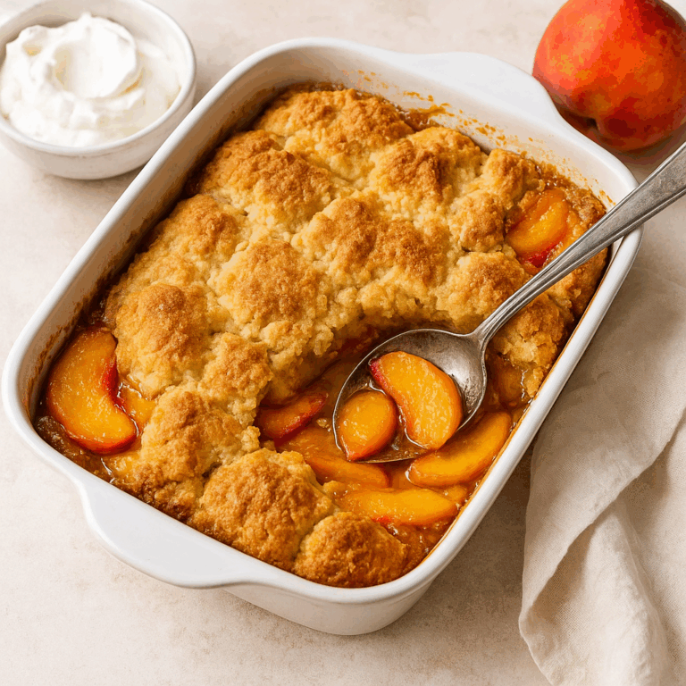 Fresh Peach Cobbler Recipe: TikTok’s Viral Summer Treat You Can Bake at Home